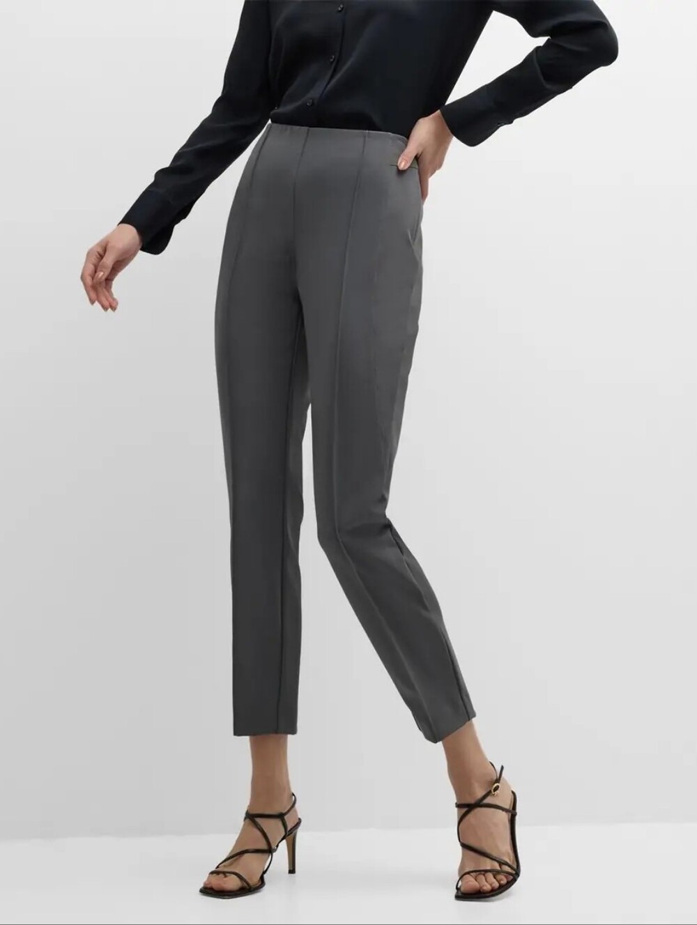 NWT Lafayette 148 New York Gramercy Acclaimed-Stretch Pants sz 10